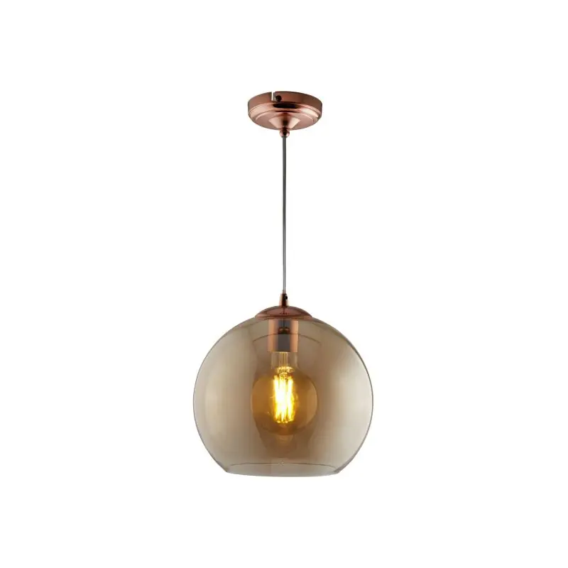 Rechtstreeks Van De Fabrikant Searchlight Balls - hanglamp - Ø 35 x 120 cm - amber