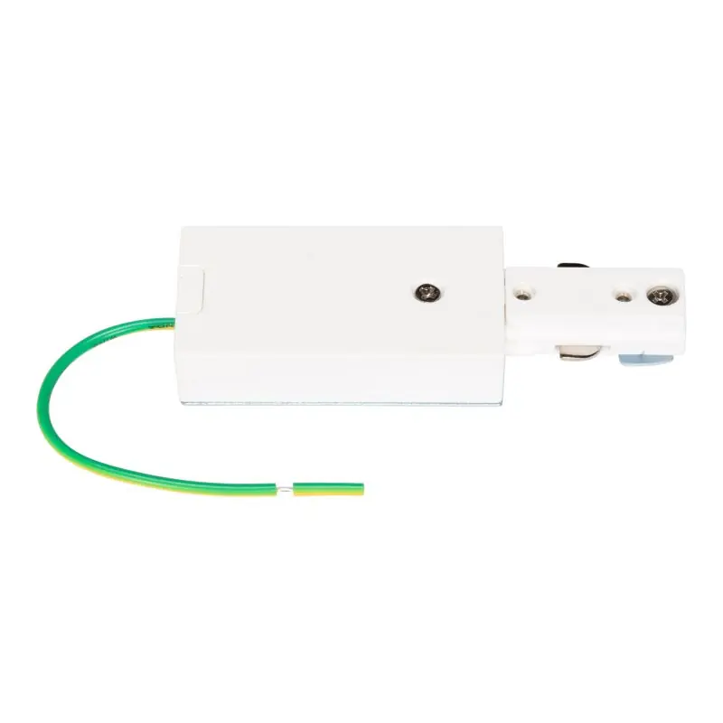 Projectlight Railsysteem - voedingsstuk rail - 10,6 x 3,5 x 1,8 cm - wit Origineel