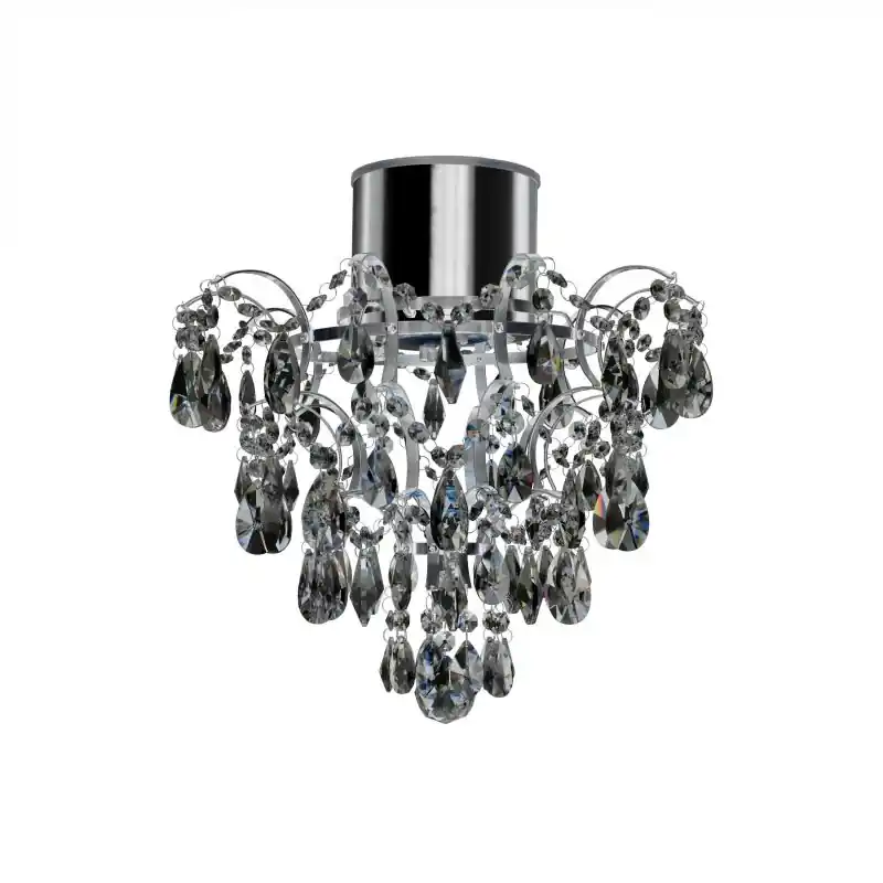 In De Mode Searchlight Bathroom - badkamer kroonluchter - Ø 36 x 38 cm - IP44 - chroom