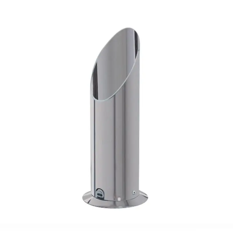 Searchlight Uplighter - vloer/tafellamp - 22,3 cm - satijn zilver Uitverkoop