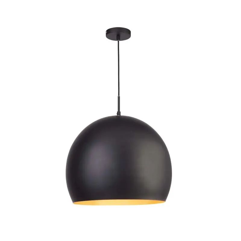 Beperkt Aanbod Searchlight Industrial Pendants - hanglamp - Ø 40 x 165 cm - zwart