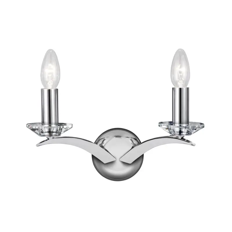In De Mode Searchlight Kensington - wandverlichting - 32 x 17 cm - chroom