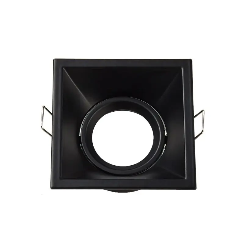 Projectlight Tobbe - inbouwspot - 90 x 90 x 120 mm - 80 x 80 mm inbouwmaat - zwart Nieuwe Collectie