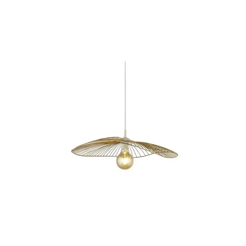 Searchlight Wave - hanglamp - 51 x 70 x 120 cm - goud Premium