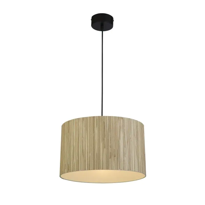 Voordeelprijs Searchlight Meadow - hanglamp - Ø 35 x 120 cm - bruin en zwart