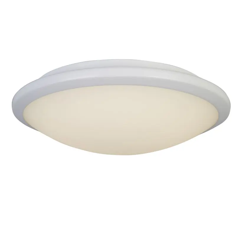 Bulkbestelling Searchlight Knutsford - plafondlamp - Ø 31 x 9 cm - 14W LED incl. - IP44 - wit en opaal