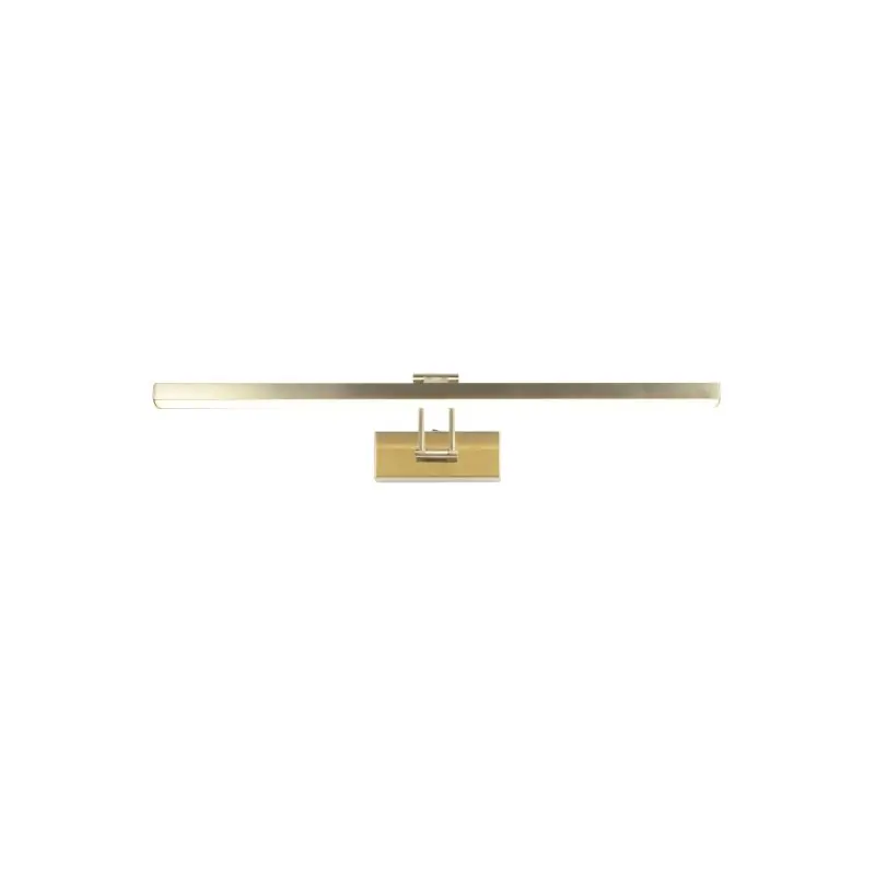 Beste Prijs Searchlight Rhodes - wandverlichting - 61 x 18 cm - 14W LED incl. - satijn messing