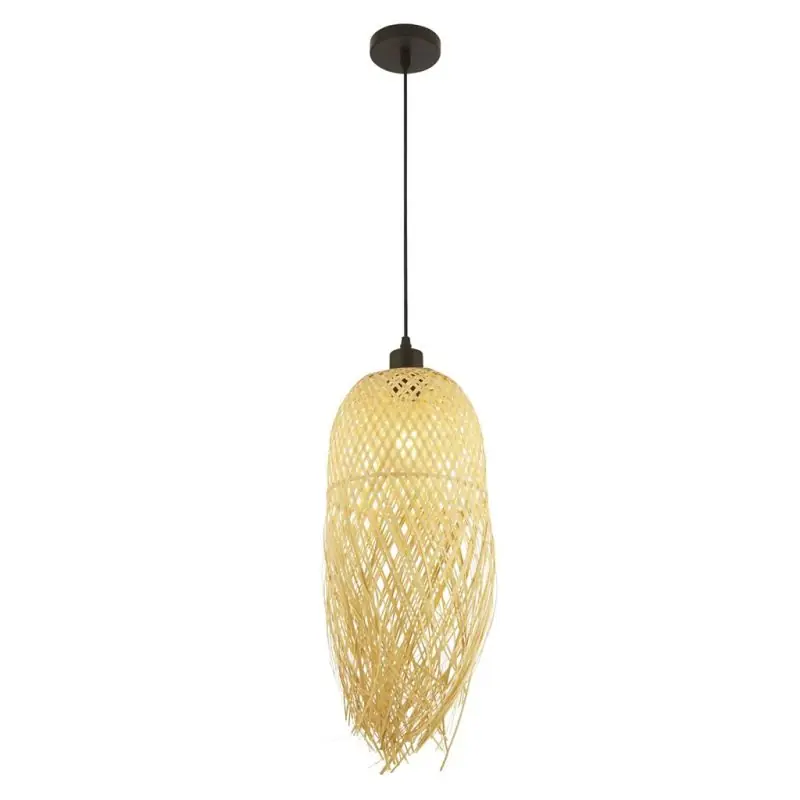 Voordeelprijs Searchlight Bali - hanglamp - Ø 20 x 180 cm - bruin