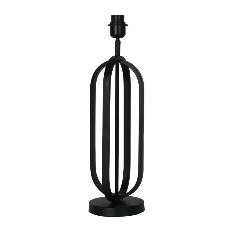 Budget Searchlight - tafellamp voet - Ø 16 x 55 cm - mat zwart