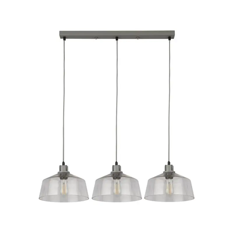 Betrouwbaar Searchlight Odeon - hanglamp - 80 x 120 cm - grijs