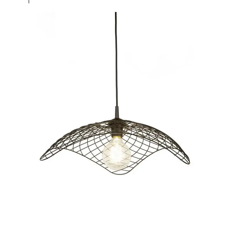 Superprijs Searchlight Parachute - hanglamp - Ø 53 x 150 cm - zwart