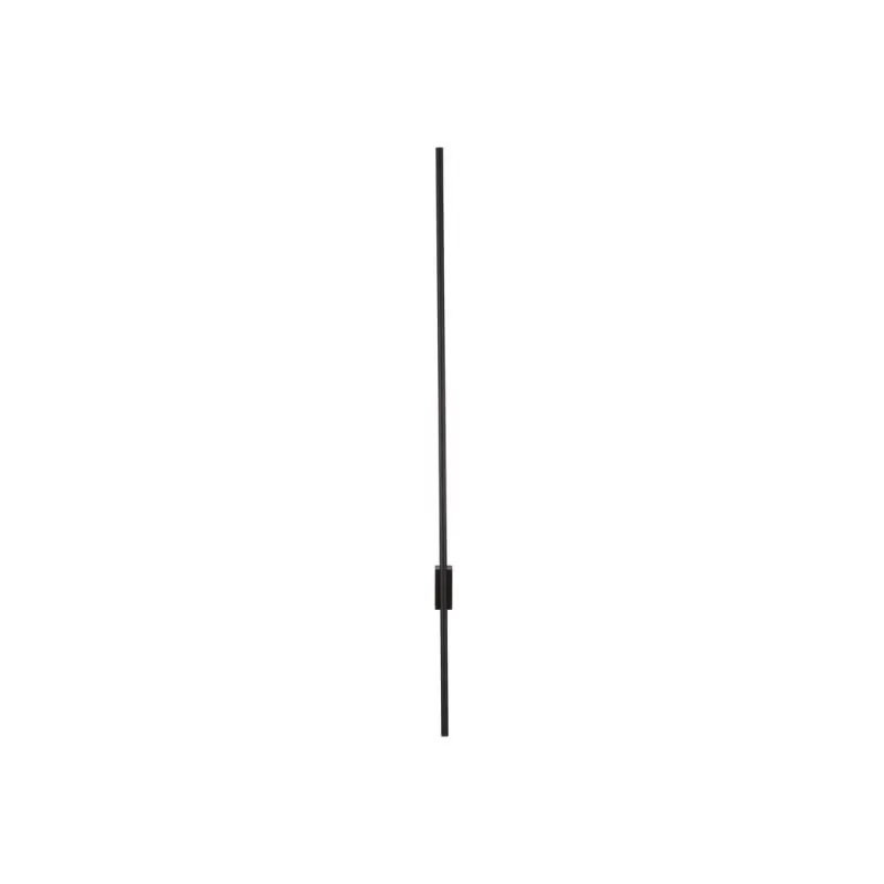 Seizoensaanbieding Nova Luce Tien - wandlamp - 1,5 x 8,3 x 120 cm - 20W LED incl. - zandzwart