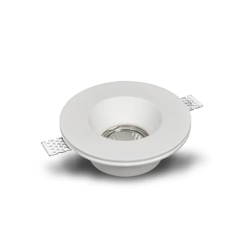 Professioneel Artdelight Vieira - inbouwspot - Ø 130 mm, Ø 133 mm inbouwmaat - wit