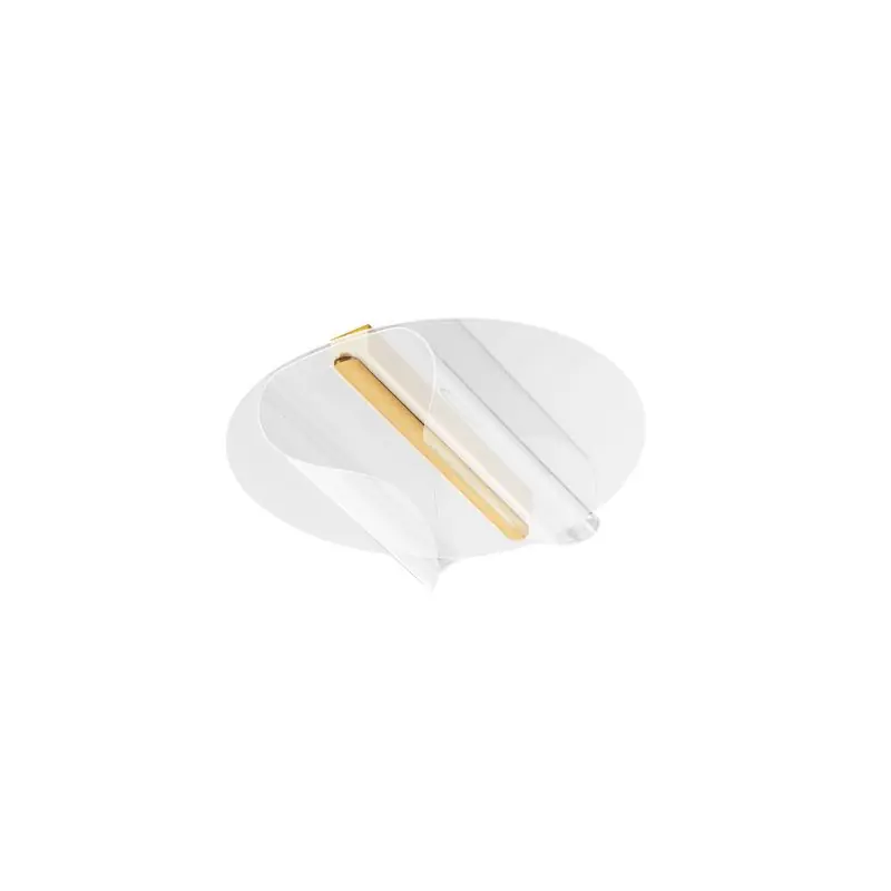 Nova Luce Valentin - plafondlamp - Ø 55 x 13 cm - 20W dimbare LED incl. - messing goud Goedkoop