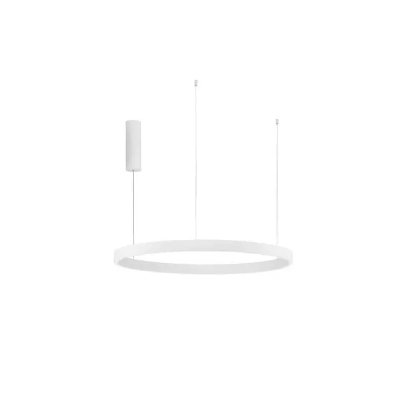Shop Nu Nova Luce Elowen - hanglamp - Ø 80 x 150 cm - 77W dimbare LED incl. - wit