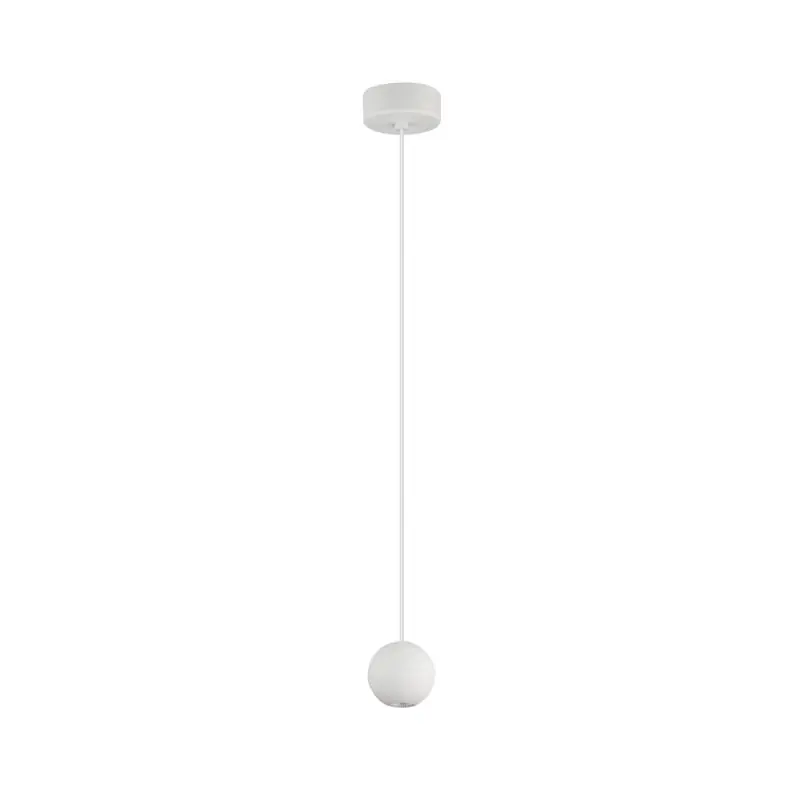 Alleen Vandaag Nova Luce Nocci - hanglamp - Ø 5 x 158 cm - 4,5W LED incl. - wit