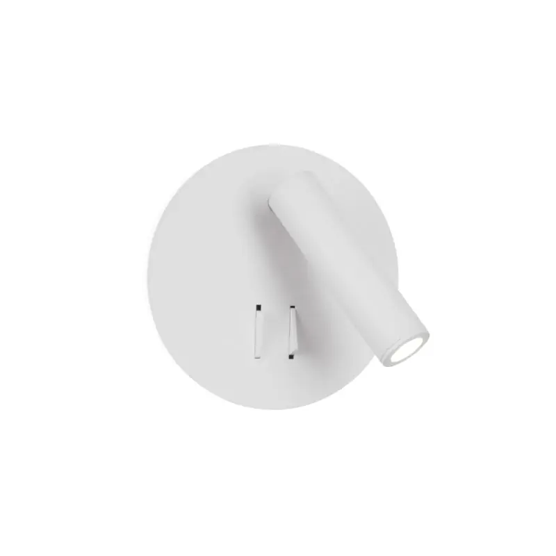 Rechtstreeks Van De Fabrikant Nova Luce Penor - wandverlichting met schakelaar - Ø 14 x 5,7 cm - 9W LED incl. - zandwit