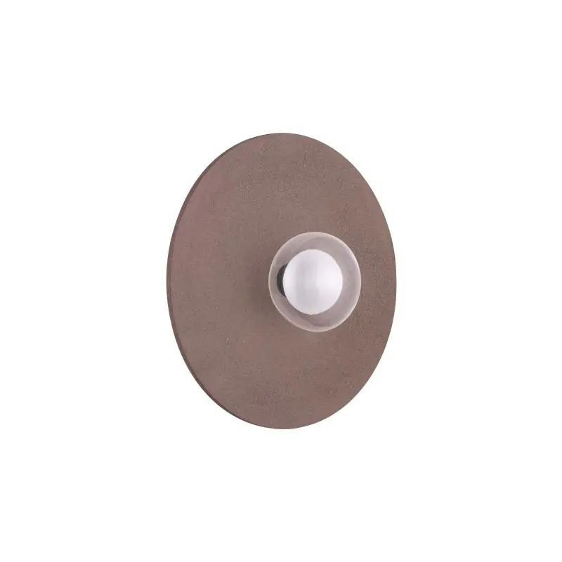 Nova Luce Vrahos - wandlamp - Ø 45 x 20,5 cm - rood terrazzo Bestseller