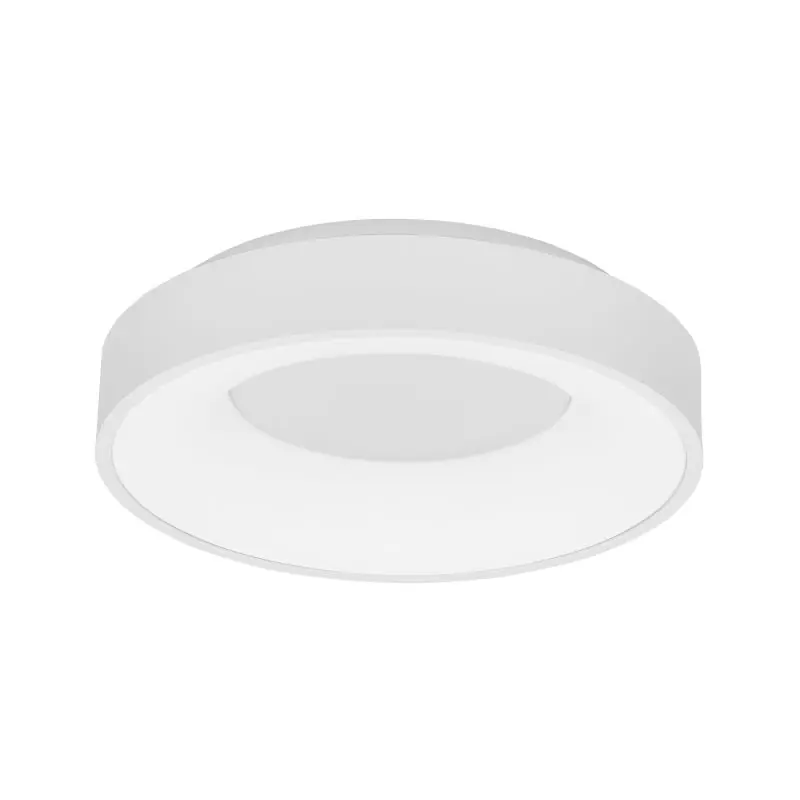Nova Luce Rando Thin - plafondverlichting - Ø 38 x 9 cm - 30W dimbare LED incl. - zandwit Bestseller