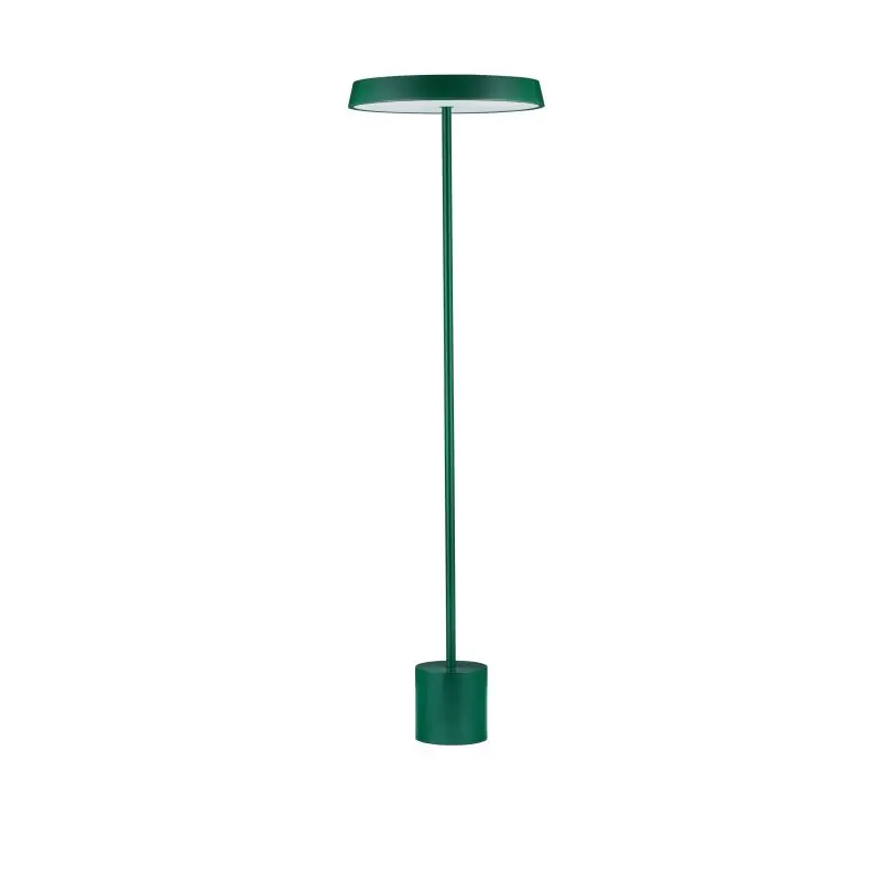 Nova Luce Vetro - vloerlamp - Ø 40 x 136 cm - 33W  LED incl. - mat groen Korting