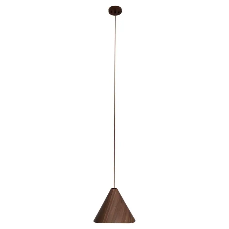 Exclusief Maxlight Sakura - hanglamp - Ø 33,5 x 180 cm - donkerbruin