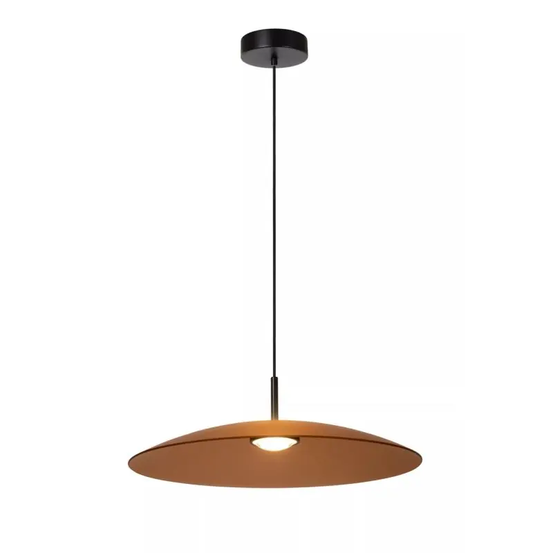 Gratis Verzending Lucide Menga - hanglamp - Ø 60 x 150 cm - 18,6W dimbare LED incl. - amber
