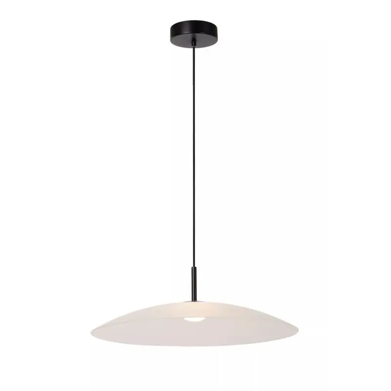 Fabrieksprijs Lucide Menga - hanglamp - Ø 60 x 150 cm - 18,6W dimbare LED incl. - opaal