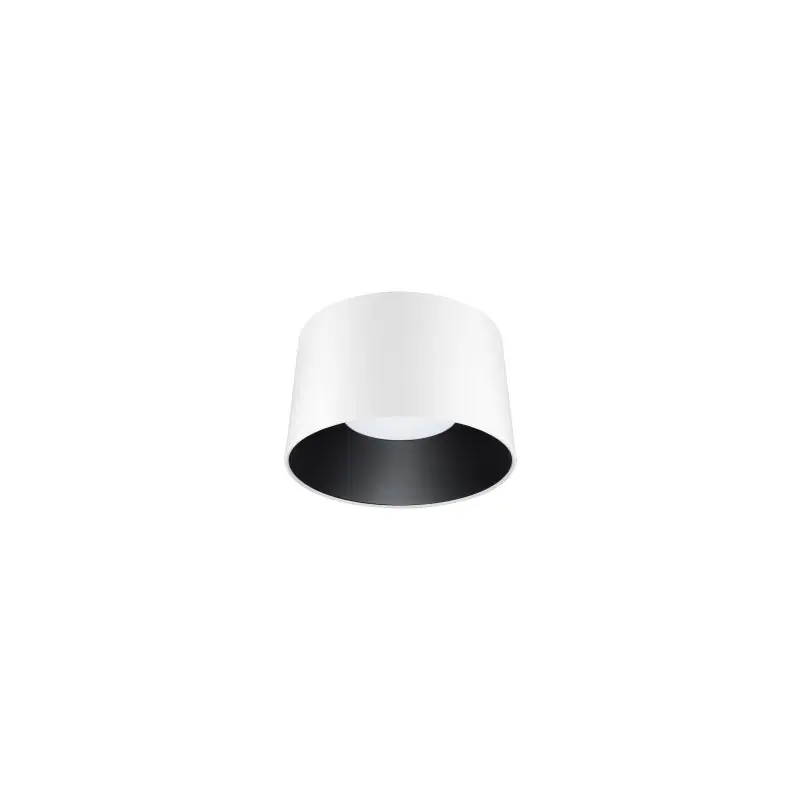Topkwaliteit Nova Luce Atil - plafondlamp - Ø 35 x 22 cm - 24W LED incl. - zandwit en zwart