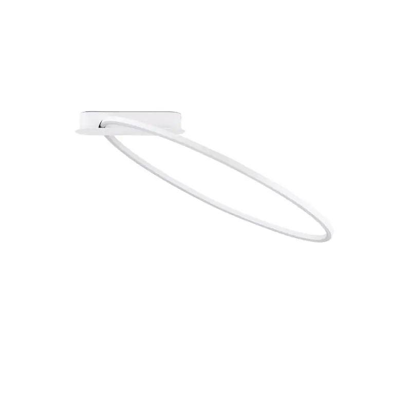 Ambachtelijk Nova Luce Kiklos - plafondlamp - Ø 64 x 30 cm - 30W dimbare LED incl. - zandwit