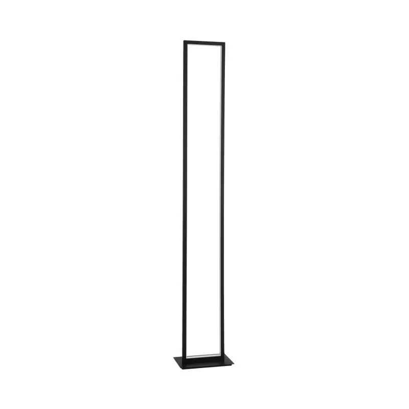 Nova Luce Wenna - staanlamp - 26 x 16 x 153 cm - 36W LED incl. - mat zwart Fabrieksprijs