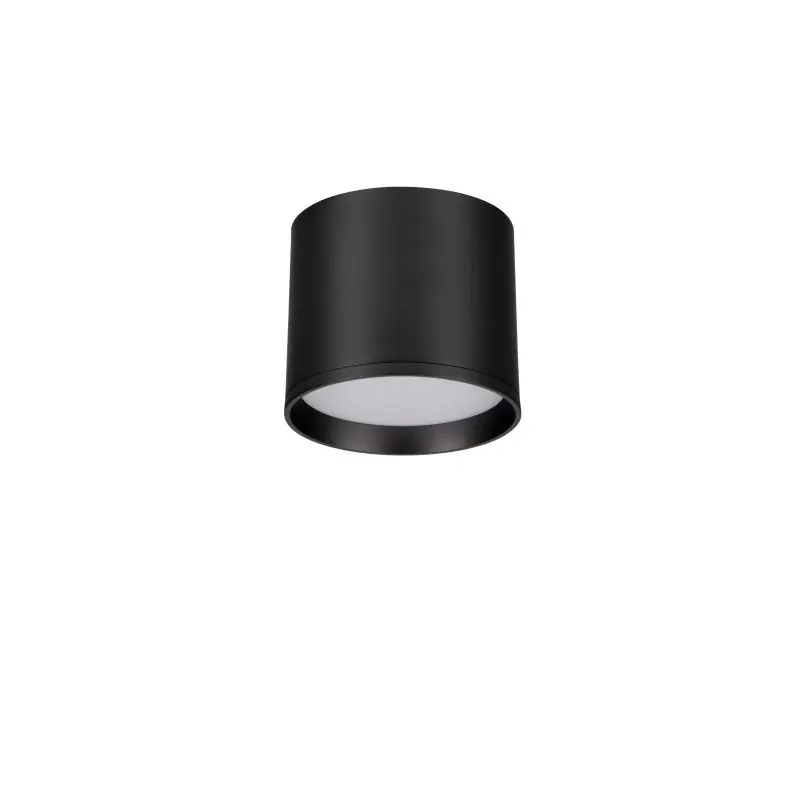 Nova Luce Ziaza - plafondlamp - Ø 10 x 8,6 cm - 10W LED incl. - zandzwart Meest Verkocht