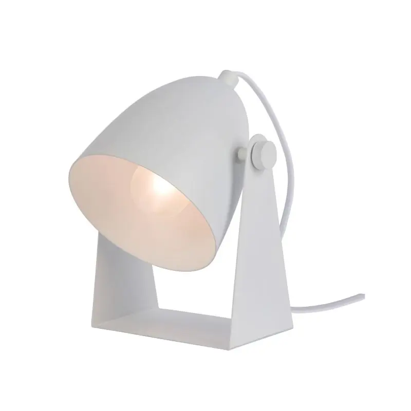 Wereldwijde Verzending Lucide Chago - tafellamp - 19 cm - wit