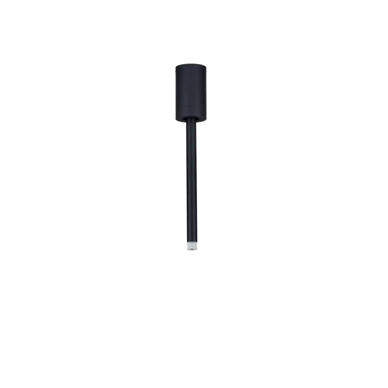 Veilige Betaling Nova Luce Ornos - plafondlamp - Ø 5 x 29,5 cm - 4W LED incl. - zandzwart