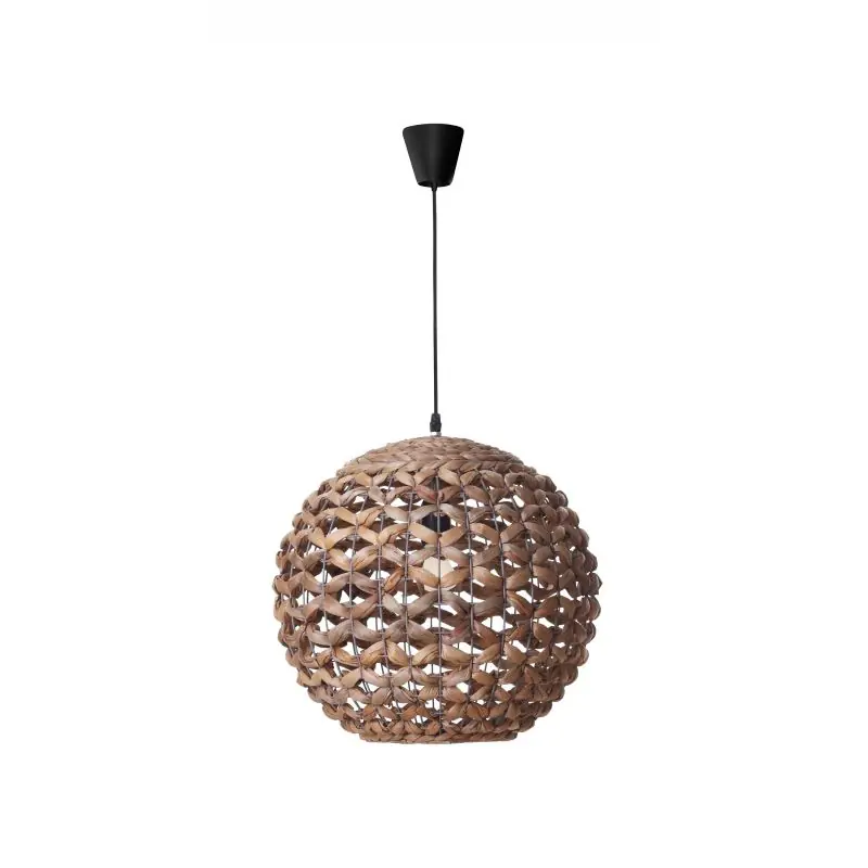 Speciale Aanbieding Nova Luce Griffin - hanglamp - Ø 50,5 x 250 cm - bruin en zwart