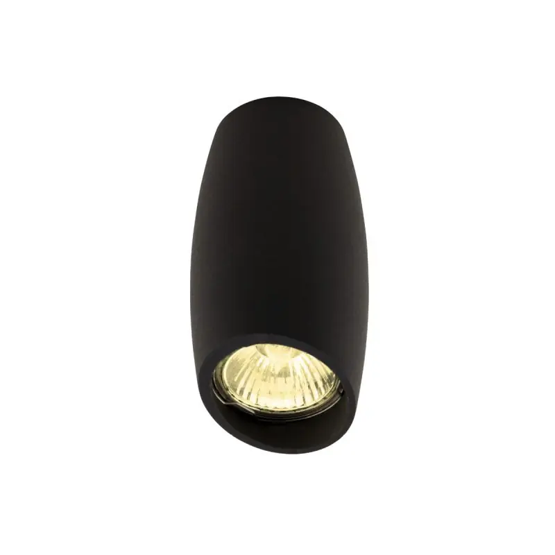 Maxlight Love - plafondverlichting - Ø 7,5 x 14 cm - zwart Wereldwijde Verzending