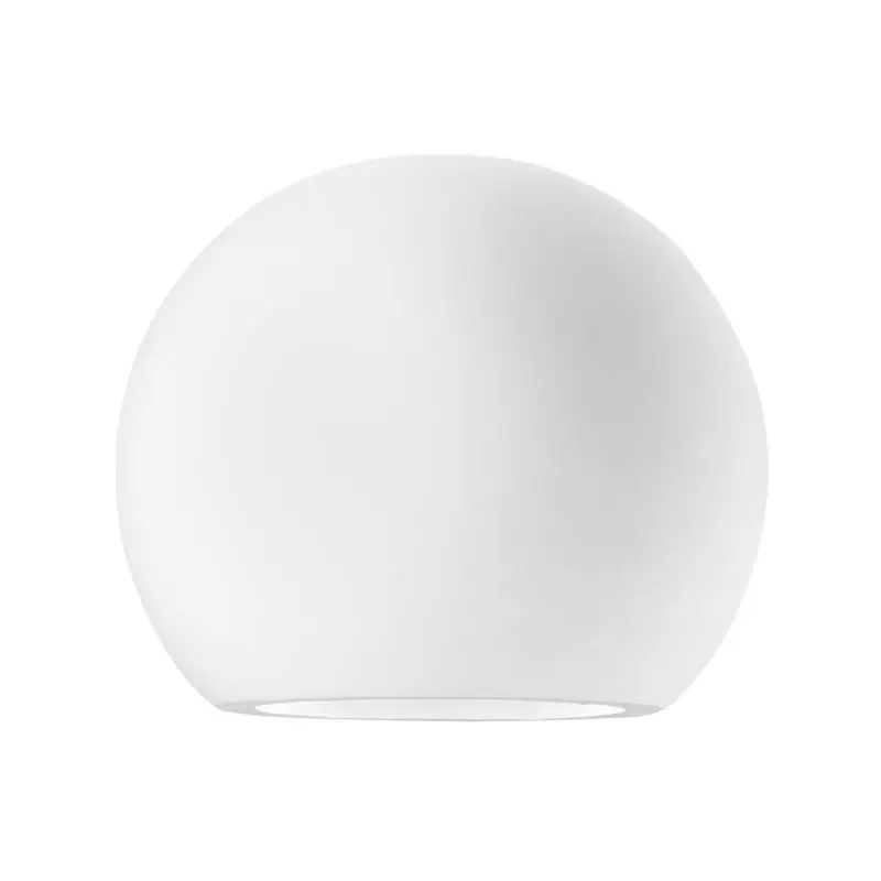 Nova Luce Sandro - wandverlichting - 15 x 13 x 13 cm - wit gips Shop Nu