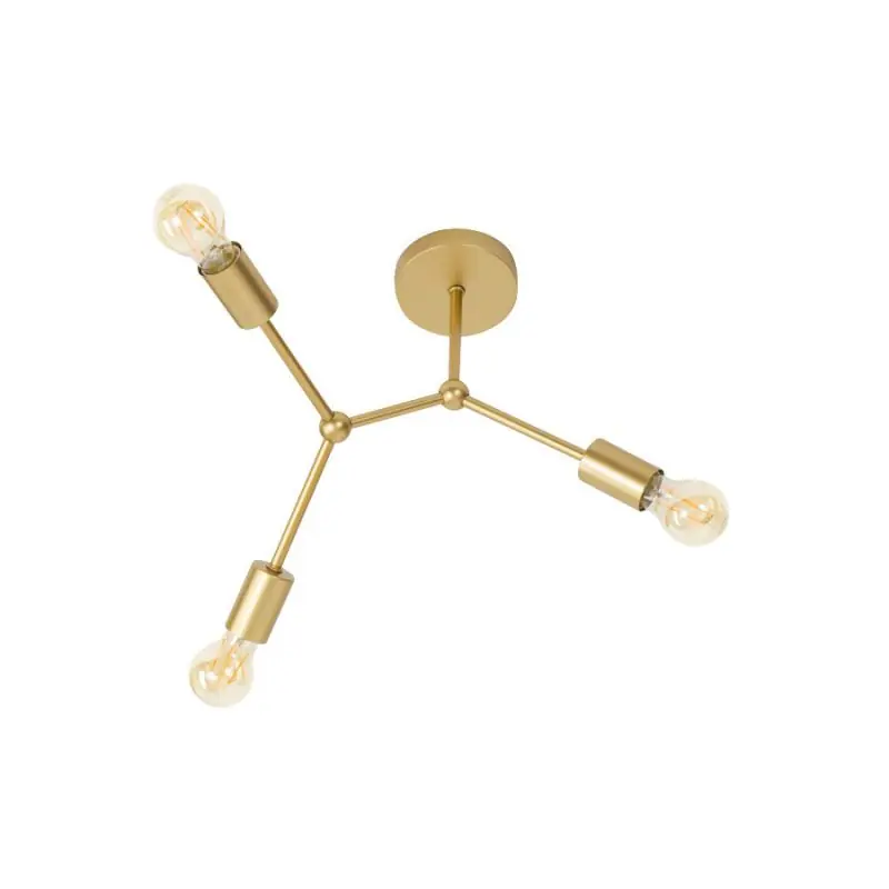 Shop Nu Nova Luce Calisto - plafondverlichting - Ø 45 x 45 cm - messing