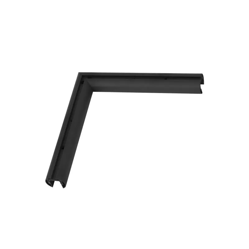 Populair Nova Luce Q-Connector - hoekverbinder voor oppervlak of pendel magnetisch profiel - 29 x 4,4 x 3,9 cm - zandzwart