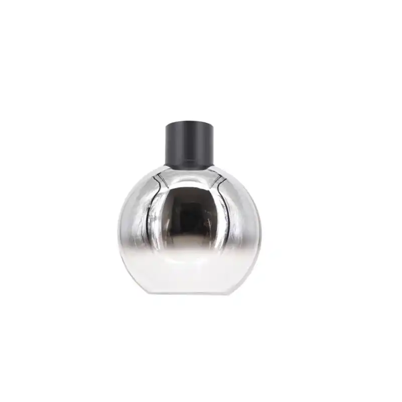 Artdelight Rosario - plafondverlichting - Ø 20 x 23 cm - gerookt chroom Modern