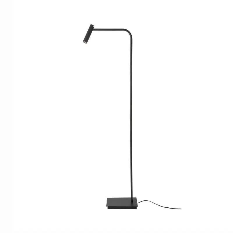 Nova Luce Sicily - staanlamp - 150 cm - 3W LED incl. - zwart Laatste Kans