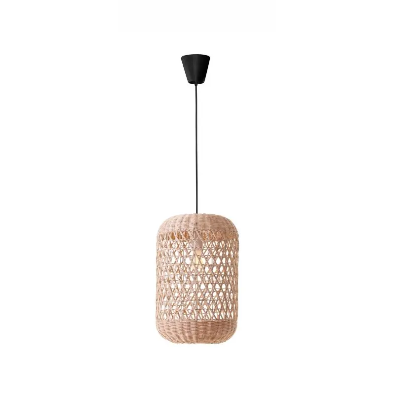 Topkwaliteit Nova Luce Aurora - hanglamp - Ø 24,5 x 250 cm - bruin en zwart