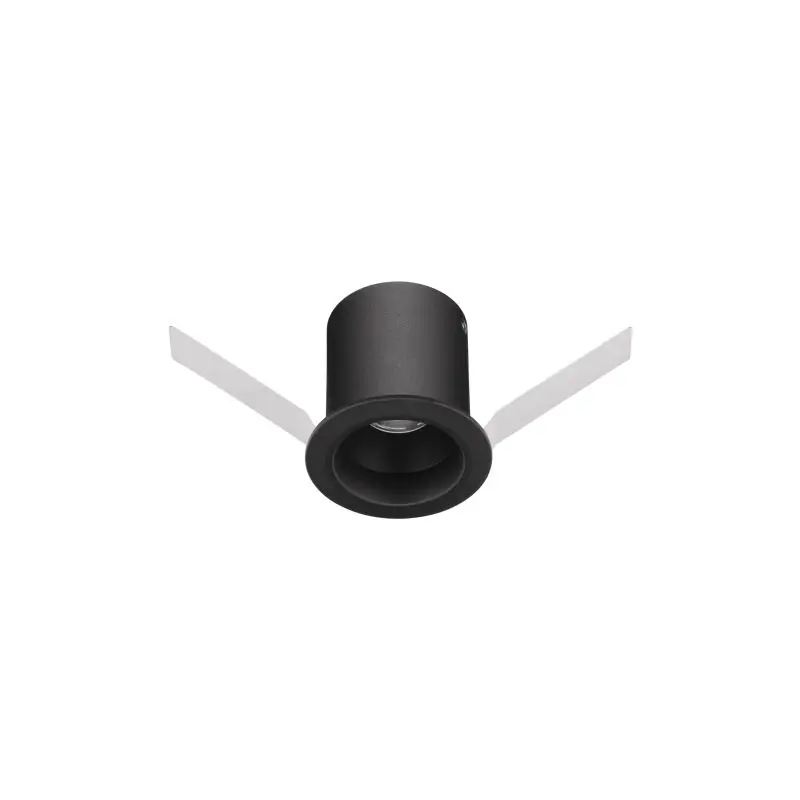 Nova Luce Uho - inbouwspot - Ø 45 mm - inbouwmaat 38 mm - 3W LED incl. - zwart Premium