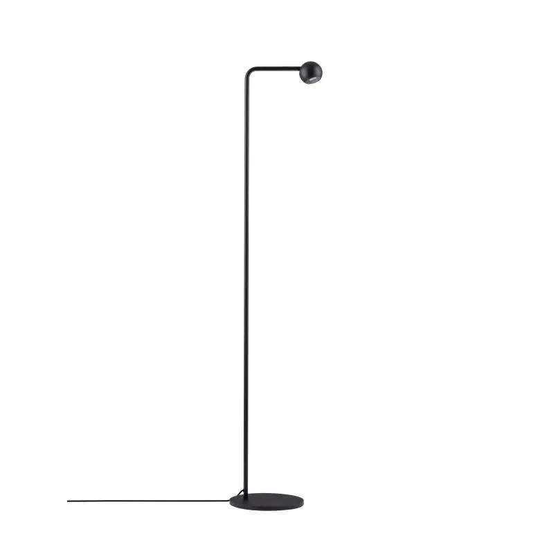 Nova Luce Sfera - vloerlamp - 25,8 x 125,5 x 21 cm - 6W LED incl. - zandzwart Favoriet