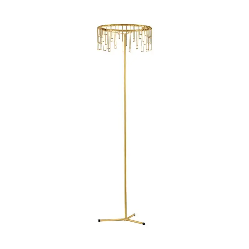 Origineel Nova Luce Stellar - vloerlamp - Ø 40 x 140 cm - 17W dimbare LED incl. - goud