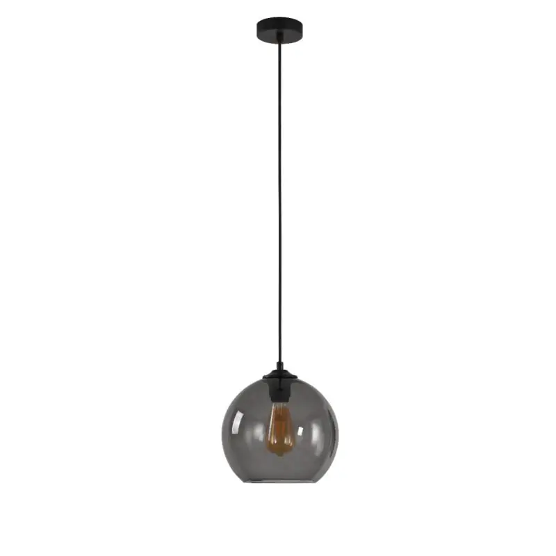 Artdelight Marino - hanglamp - Ø 25 x 176 cm - gerookt Direct Verzonden