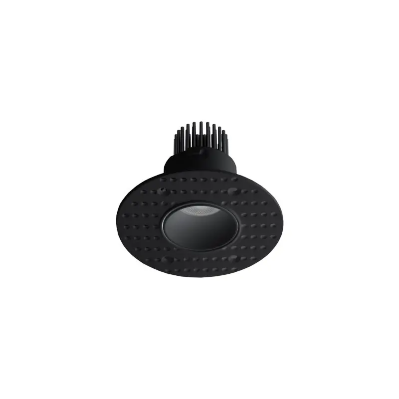 Premium Nova Luce Selene - inbouwspot - Ø 38 mm - inbouwmaat 50mm - 5W LED incl. - zwart