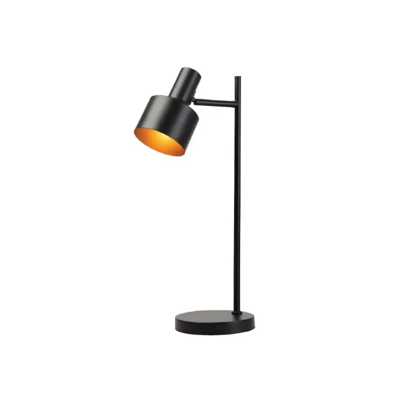 Artdelight Twinkle - taffellamp - 18 x 25 x 58 cm - zwart Populair