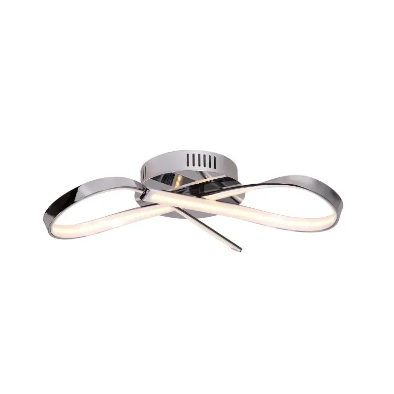 Maxlight Infinity - plafondverlichting - 15 x 14 x 45 cm - 14W LED incl. - chroom Trendy