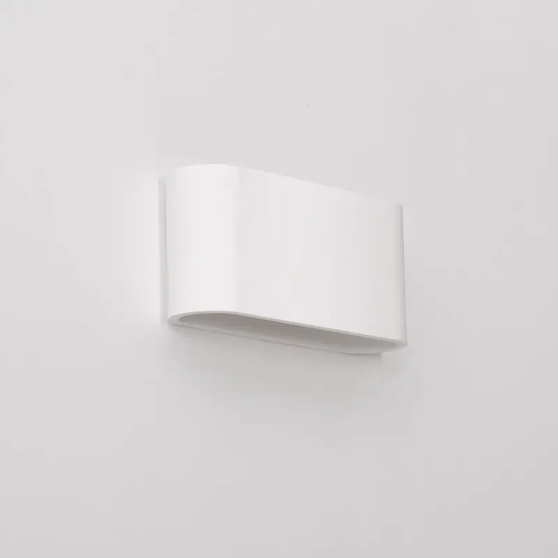 Artdelight Lille - wandlamp - 7 x 25 x 12 cm - wit glad Koop Vandaag
