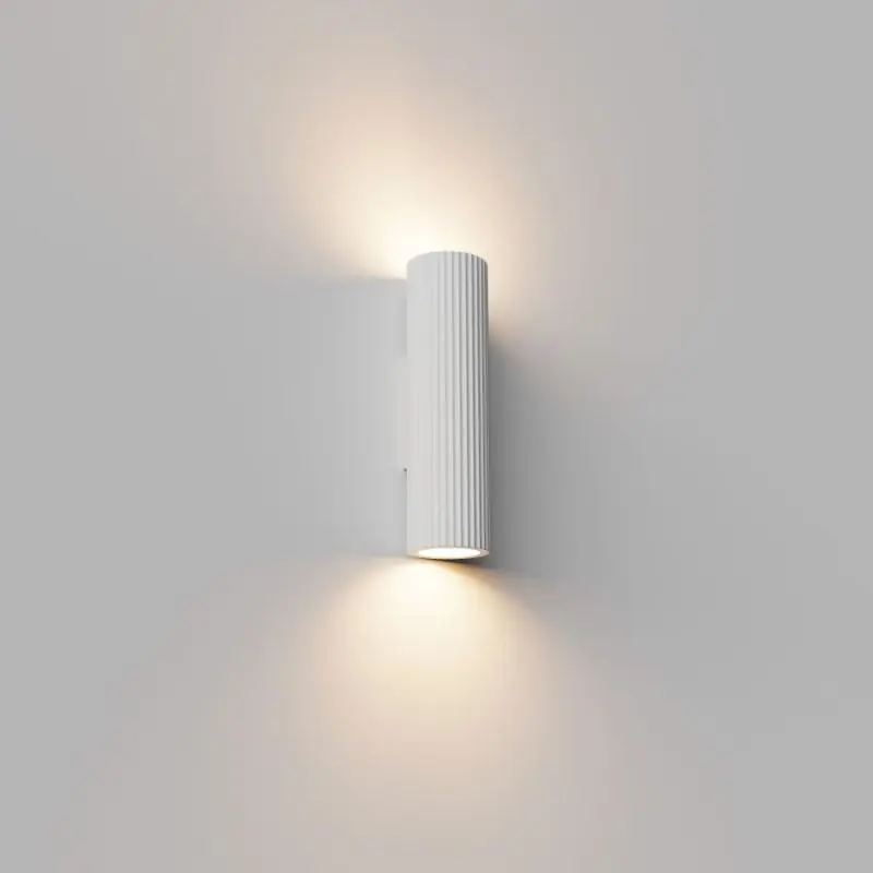 Premium Artdelight Brest - wandlamp - Ø 7 x 25 cm - wit